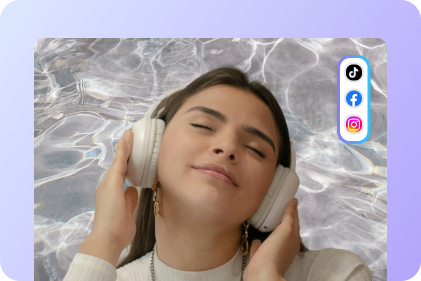 Vysoce kvalitní reklamy na sociálních médiích.